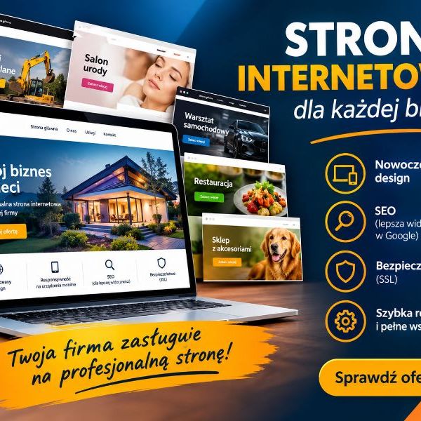 Zaprojektujemy stronę dla firmy dekarskiej i rozreklamujemy ją + 140 zł na REKLAMĘ